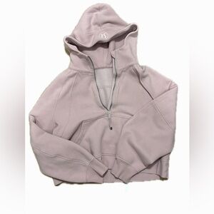 Lululemon scuba oversized half-zip hoodie
